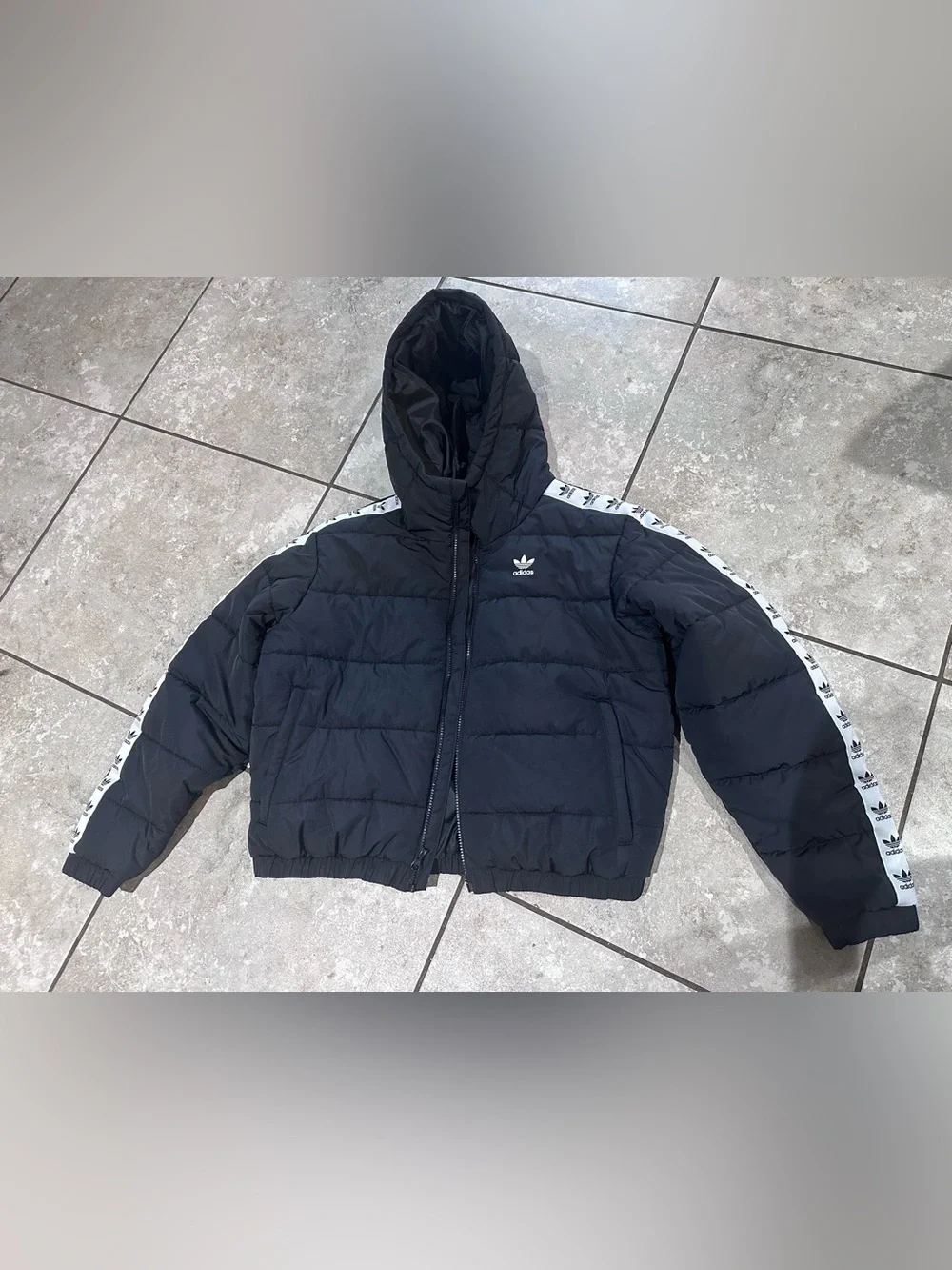 Adidas Originals Puffer black jacket women small
